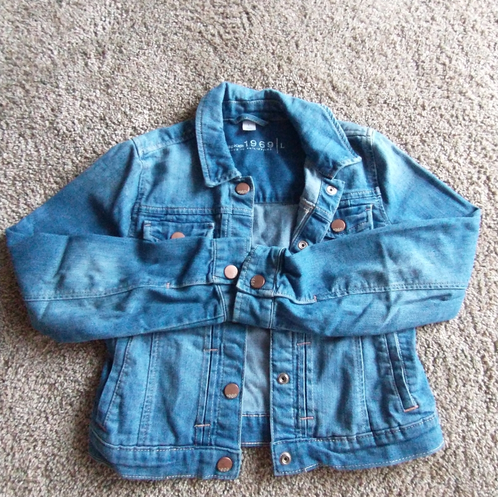 COPY - Girls Denim Jacket, Gap, size L